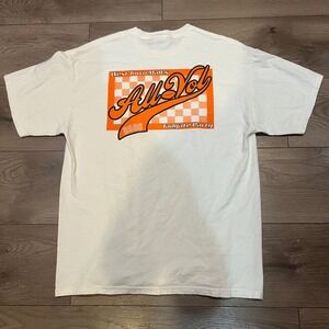 Vintage Tennessee Vols Shirt Mens L White Tailgate Party SEC Football Tee 2006